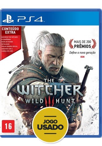 The Witcher 3: Wild Hunt -  PS4 (  Usado )